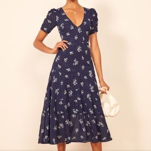 Reformation Cosa Midi dress Rosalie